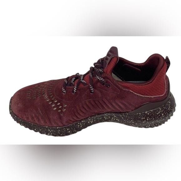 Adidas AlphaBounce LEA Leather Running Shoes 7 - Picture 10 of 13